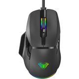 RIFF aula F815 rgb žična igralna miška 12800dpi s 7 gumbi črna, (21580332) | Shoptok.si
