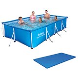 Bestway Set bazen Steel Pro 400x211x81cm sa prekrivačem 56405/58107
