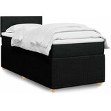  Box spring krevet s madracem crni 90x190 cm od tkanine | shoptok.hr
