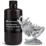 Elegoo 8K Water-washable Resin White Smoke, 1.000 g | Eponuda.com