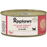  4 + 2 gratis! 6 x 70 g Applaws - u juhi: pileća prsa i patka Cijene