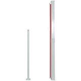 vidaXL Bočna tenda za dvorište/terasu 160 x 300 cm crvena | shoptok.hr
