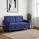 SOFA s pohranom Policijska plava 152 x 78 x 87 cm Poliester | Shoptok.si