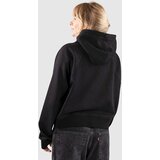 Blue Tomato Boxy Pulover s kapuco washed black | Shoptok.si