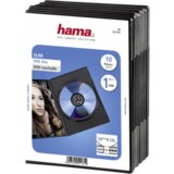 Hama Slim DVD Jewel Case pack of 10, black 51181 | shoptok.hr