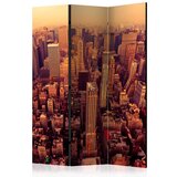  Paravan u 3 dijela - Bird Eye View Of Manhattan New York [Room Dividers] 135x172 Cijene