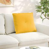  Jastuk za leđa Svijetlo žuta 60 x 50 cm Kordura tekstil | shoptok.hr