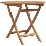  Vrtni set za objed 3 kom. Smeđa Čvrsto drvo akacije | shoptok.hr