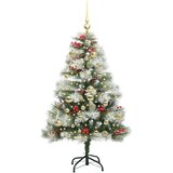  Umjetno božićno drvce S LED lampica Zelena i bijela 150 cm | shoptok.hr