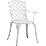 vidaXL 3-dijelni bistro set bijeli od lijevanog aluminija | shoptok.hr