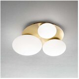 Ideal lux - led plafonsko svetlo ninfea 3xGX53/9W/230V zlatna | Eponuda.com