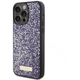 Guess Originalna Hardcase GUHCP15XPFGSBSP torbica za iPhone 15 Pro Max (Rhinestone Metal Logo / svijetlo roza) | shoptok.hr