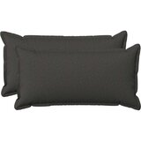  Presvlaka za jastuk 2 pcs HOUTEN Tamnosiva 40 x 80 cm | shoptok.hr