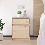  Nočna omarica 40x31x50 cm trdna borovina, (20624077) | Shoptok.si