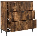  Kreveta Dimljeni hrast 79,5 x 33 x 82 cm Konstruirano drvo | shoptok.hr