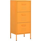 vidaXL Ormarić za pohranu boja senfa 42,5 x 35 x 101,5 cm čelični | shoptok.hr