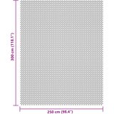  Tepih za šator krem 3x2,5 m | shoptok.hr