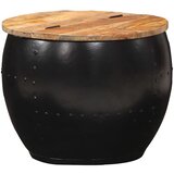  Stolić za kavu okrugli 53 x 43 cm od masivnog drva manga | shoptok.hr