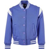 Urban Classics Kids Girls Inset College Sweat Jacket purpleday/white Cijene