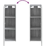  Ormar za Kupaonicu na Zidu Siva Sonoma 33 x 34,5 x 100 cm | shoptok.hr