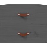  Stenska nočna omarica 2 kosa siva 50x36x40 cm, (20716165) | Shoptok.si