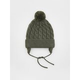 Reserved - Strukturirana kapa s cofom - Zelena | Shoptok.si