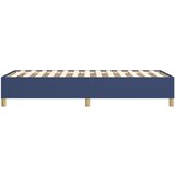  Okvir za krevet s oprugom plava 80x200cm od tkanine | shoptok.hr