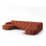 Micadoni Home Opečnato oranžna kotna sedežna garnitura Lisa – | Shoptok.si