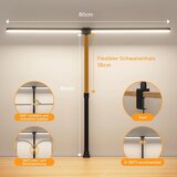 APMIEK dvojna LED namizna svetilka z objemko | Shoptok.si
