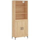  Visoka komoda hrasta sonome 69,5x34x180cm od konstruiranog drva | shoptok.hr