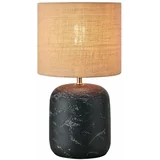 Markslöjd Crna/u prirodnoj boji stolna lampa sa sjenilom od jute (visina 45 cm) Montagna –