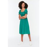 Trendyol Green Square Collar Dress | ePonuda.com