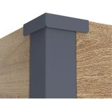 WESTMANN Talus XL | Metalna pravokutna žardinjera | Izgled drva - BRANDED IN GERMANY | shoptok.hr