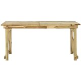  Vrtni stol 160 x 79 x 75 cm drveni | shoptok.hr