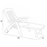 Olimp Sport Baštenska ležaljka Cancun | ePonuda.com