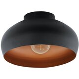 Eglo plafonjera Mogano 2 900555, 1x E27, Ø28 cm, crna i bakrena | shoptok.hr