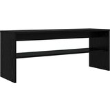 TV omarica Črna Orehovina 100 x 30 x 40 cm Konstruiran les, (5000137145) | Shoptok.si