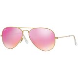 Ray-ban Aviator Flash Lenses RB3025 112/4T M (58) Zlata/Vijolična Cene