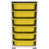 Hanah home višenamenska polica bronz 6N white yellow | ePonuda.com