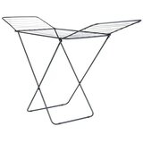 Vilde zložljivo sušilo za perilo 181 × 51 cm, 14,58 m – črno | Shoptok.si