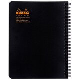Clairefontaine bilježnica Rhodia classic A5+ 80gr 80L, crna, diktando | shoptok.hr