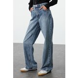 Trendyol Blue Premium More Sustainable Normal Waist Wide Leg Jeans | Eponuda.ba