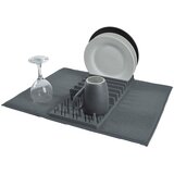 Homéa Siva plastična podloga za ocjeđivanje posuđa 50x38 cm – | shoptok.hr