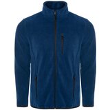 Dewberry 24601 5 Pocket Outdoor Full Zipper Fleece Jacket-INDIGO | Shoptok.si