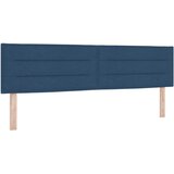  Podesivi krevet s madracem s uzglavljem 2 kom. Plava Tkanina - Plava 160 x 200 cm Dizajn linija | shoptok.hr