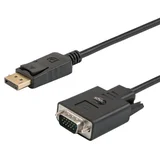 CABO ADAPTADOR SAVIO DISPLAYPORT PARA VGA PARA LAPTOP/MONITOR/PC DE ALTA QUALIDADE, (5000261395)