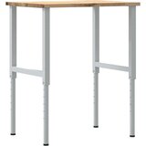  Delovna miza 80x60x(71,5-98) cm trdna hrastovina | Shoptok.si