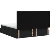  Krevet od pjene s madracem i LED-om Crna 140 x 200 cm Tkanina | shoptok.hr
