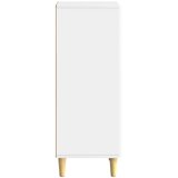  Kreveta Bijela visokog sjaja 33 x 34,5 x 90 cm | shoptok.hr