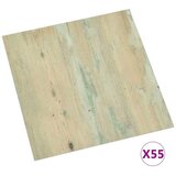  Podne daske 55 pcs Svijetlosmeđa 5 11 m² PVC - bijela i svijetlo smeđa | shoptok.hr